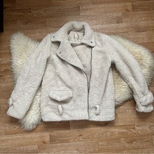 J.O.A. Rider Fleece Moto Jacket